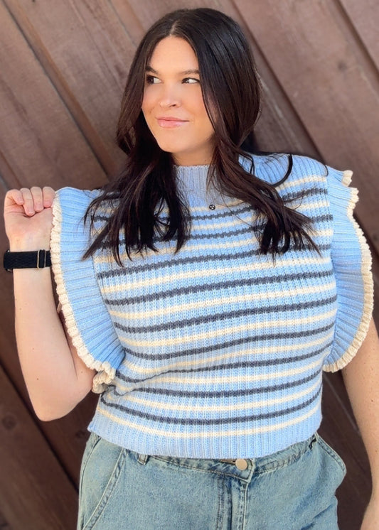 Haven striped sweater