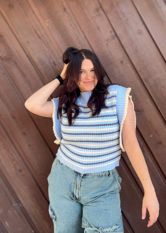 Haven striped sweater